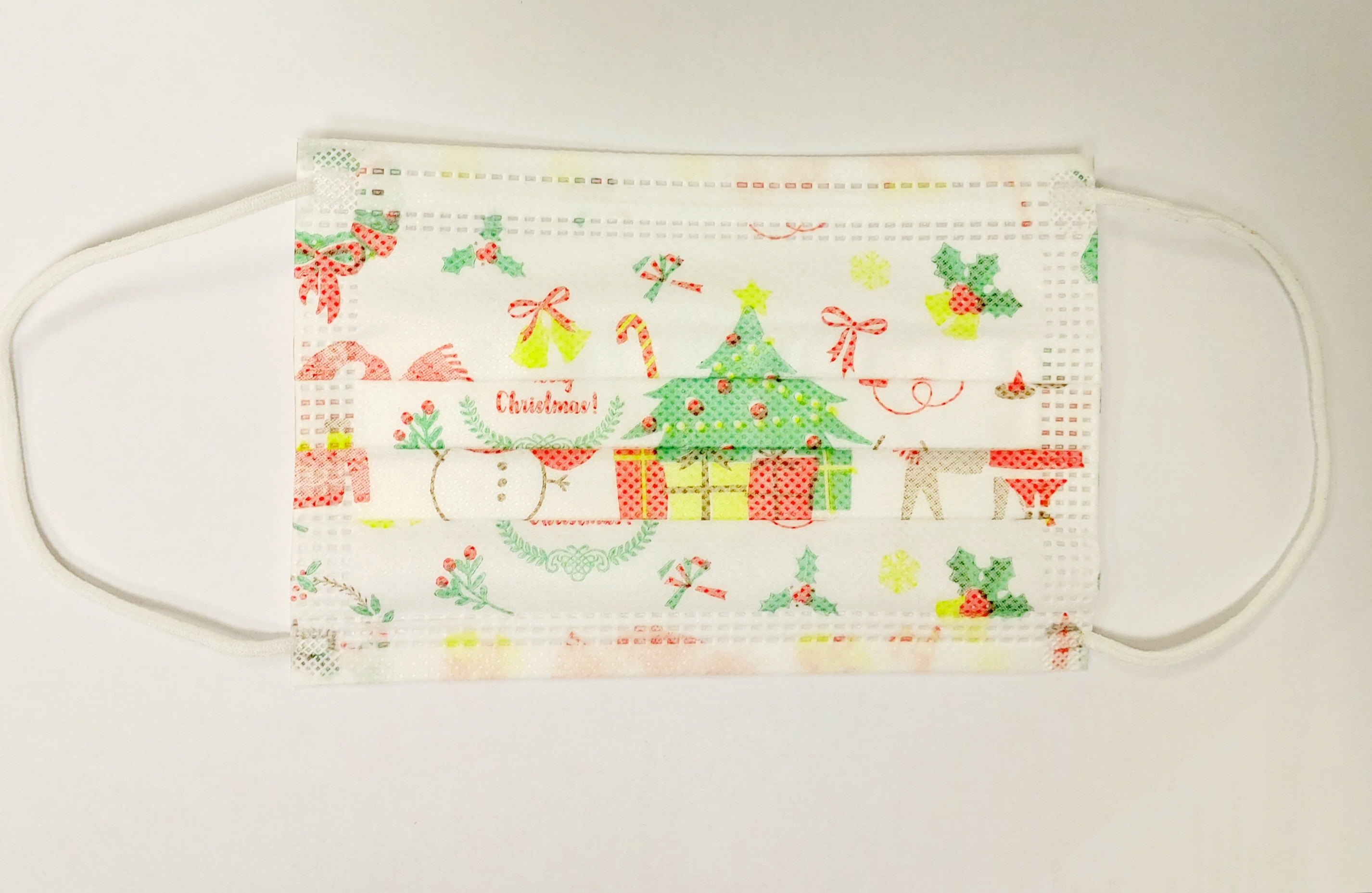 Vánoční jednorázová maska pro deti 1 ks