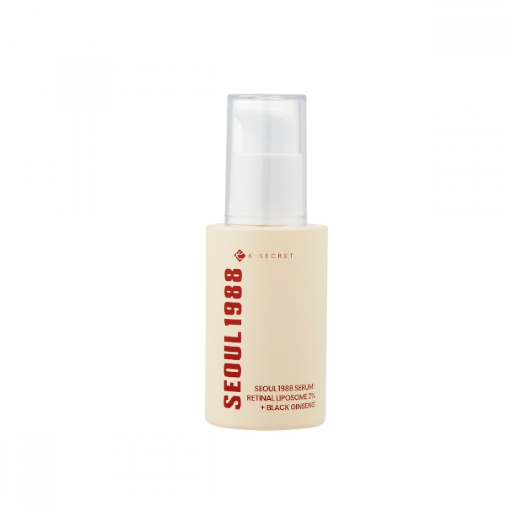 KSECRET - SEOUL 1988 Sérum: retinální liposom 2% + černý ženšen - 30 ml
