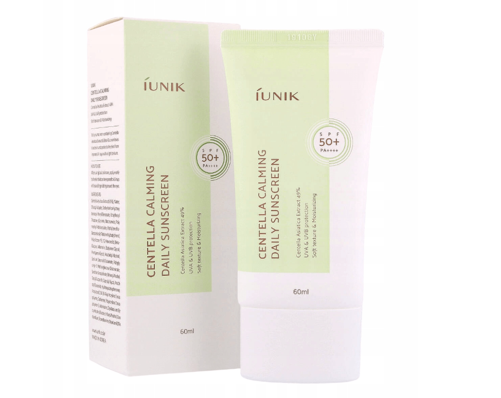 iUNIK Centella Calming Daily Sunscreen SPF50+ PA++++ lehký krém 60 ml