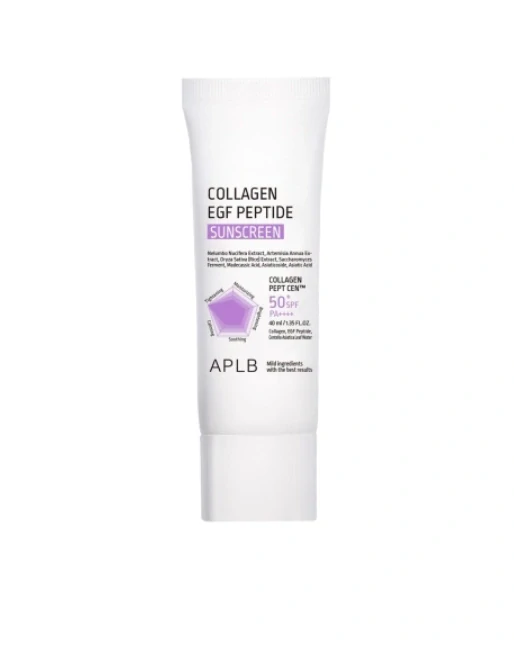 APLB Collagen EGF Peptide Sunscreen SPF50+ PA++++ - Hydratační krém na obličej 40 ml