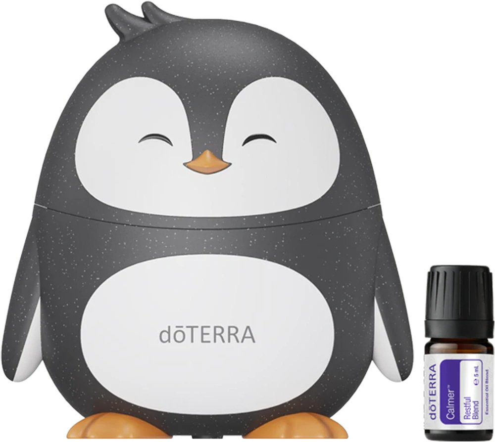 dōTERRA difuzér Tučňák a dōTERRA Calmer 5 ml