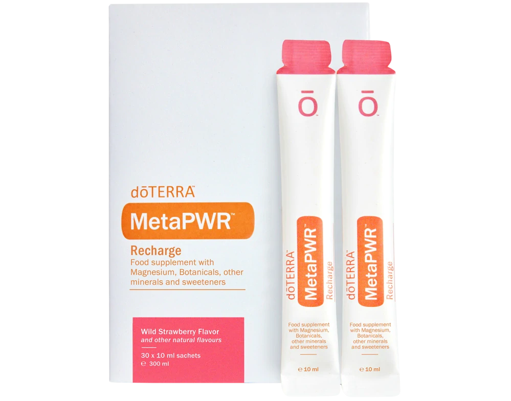 doTerra- MetaPWR Recharge – příchuť divoká jahoda (30x10ml sáčky)