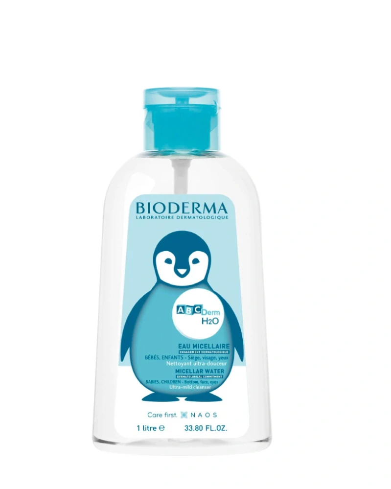 Bioderma ABCDerm H2O micelární čistící voda pro děti 1000 ml