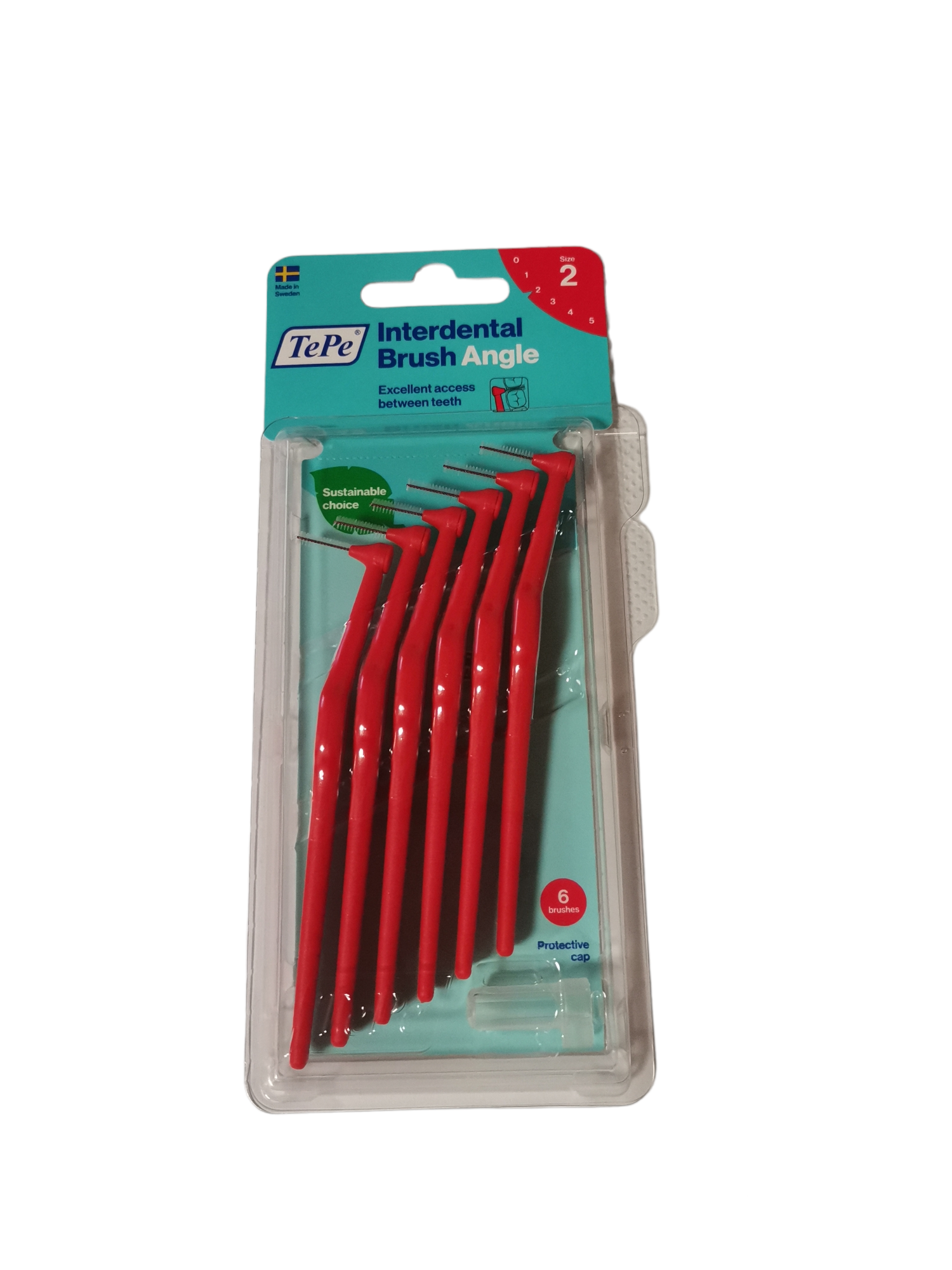TePe Angle mezizubní kartáčky 0,5 mm 6 ks blistr