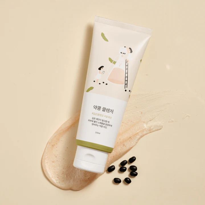 Round Lab Soybean Nourishing Cleanser mycí gel na obličej s extraktem z černé sóji 150 ml