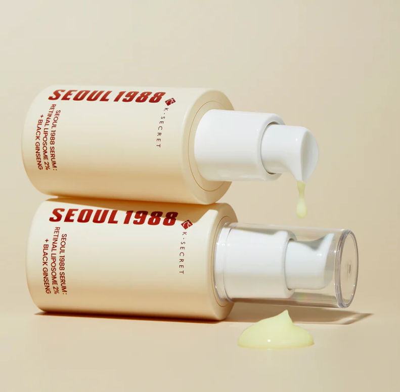KSECRET - SEOUL 1988 Sérum: retinální liposom 2% + černý ženšen - 30 ml
