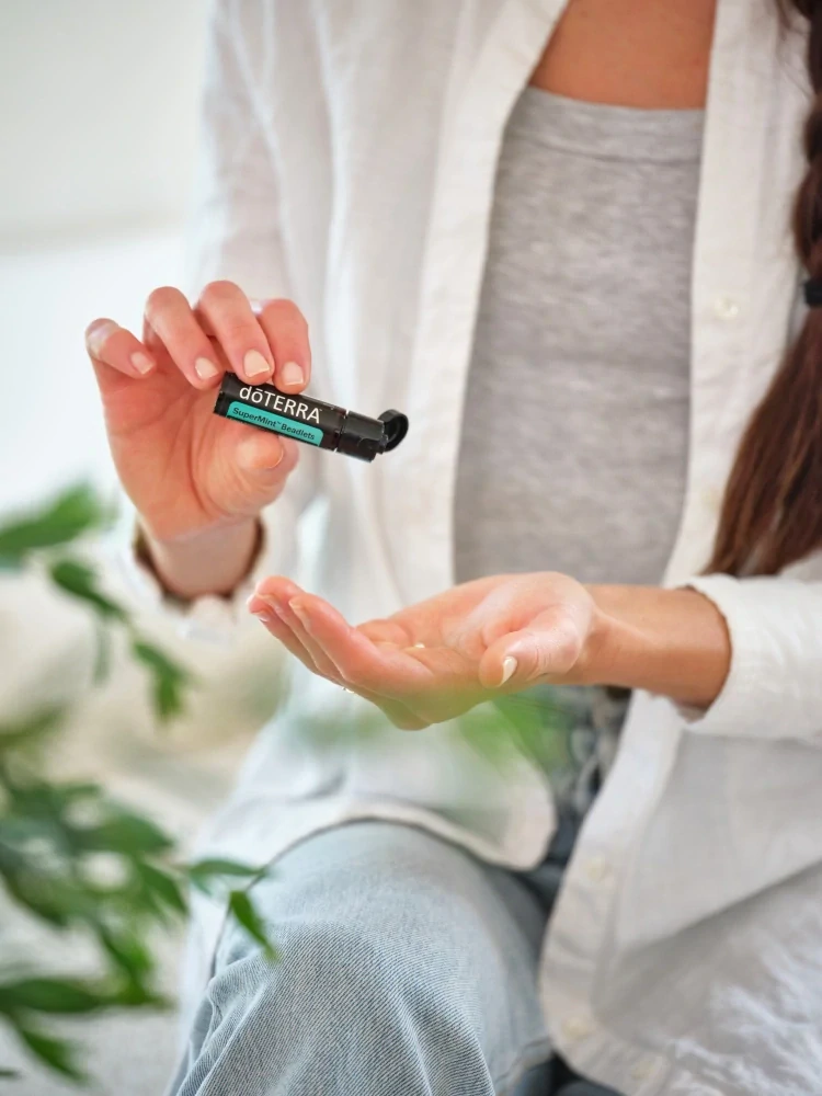 doTerra Esenciální olej SuperMint kuličky 125 ks