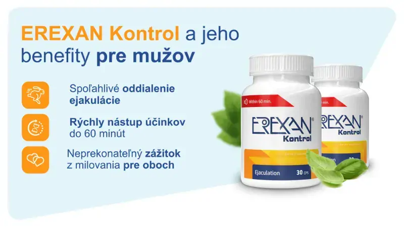 Augeri EREXAN Kontrol 320 mg pro muže 30 kapslí