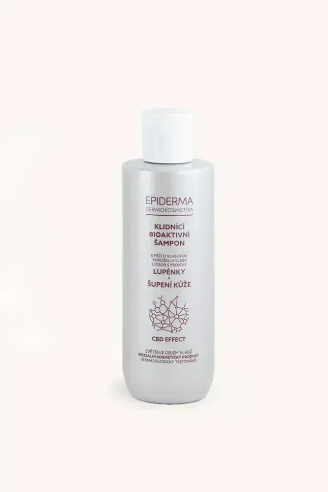 Epiderma Bioaktivní CBD šampon při lupénce 200 ml