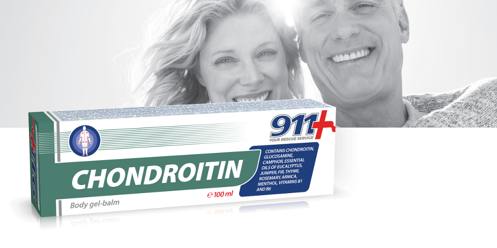 911 CHONDROITIN Masážní Gel-balzám 100ml