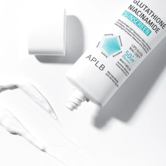 APLB Glutathione Niacinamide Sunscreen Rozjasňující krém na obličej SPF50+ PA++++ 40 ml