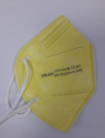 Respirátor FFP2 ORJIN 10ks různé barvy