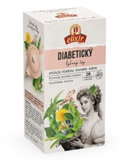 Agrokarpaty diabetické ČAJ čistý přírodní produkt 20 x 2 g