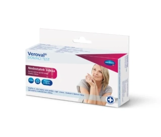 Veroval Domácí test pro zjištění nedostatku železa 1 ks