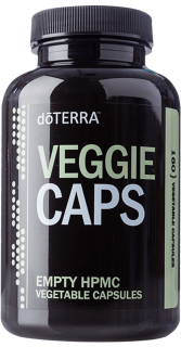 DoTerra Veggie Caps prázdné rostlinné kapsle 160 ks