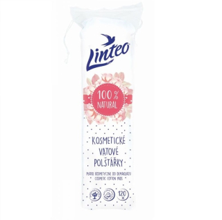 Linteo kosmetické vatové polštářky 120 ks