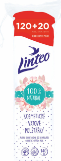 Linteo Classic vatové polštářky 120 + 20 ks
