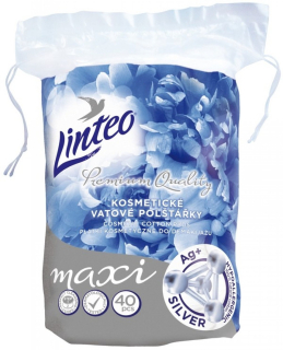 Linteo odličovací polštářky Premium Maxi Silver 40 ks