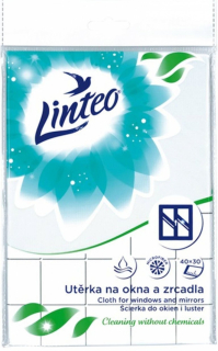 Linteo Satin švédská utěrka na okna a zrcadla 40 x 30 cm 1 ks