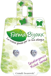 Bianca/Selene Cuore Crystal 6 mm