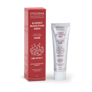 Epiderma bioaktivní CBD krém při Akné 30 ml
