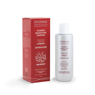 Epiderma Bioaktivní CBD šampon při lupénce 200 ml