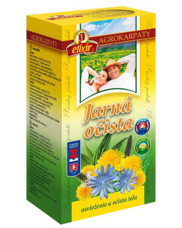AGROKARPATY Jarní očista bylinný čaj, čistý přírodní produkt, 20x2 g (40 g)