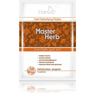 TianDe detoxikační náplast na nohy master herb 2 ks