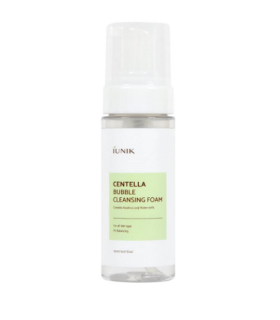 Iunik Centella Bubble Cleansing Foam čistící pěna s pupečníkem asijským 150 ml