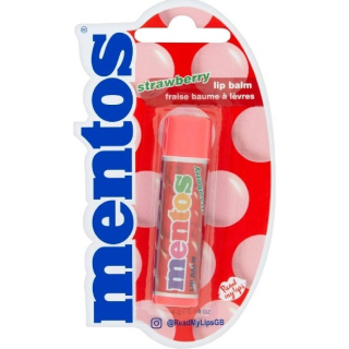 Mentos Strawberry balzám na rty 4 g