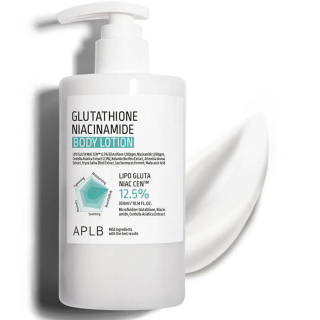 APLB - Glutathione Niacinamide Body Lotion - Lehké tělové mléko pro zářivou pokožku - 300 ml