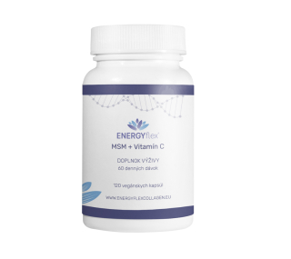 EnergyFlex MSM + Vitamín C – 60 dávek (2 měsíce)