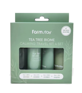 Farmstay - Tea Tree Biome Calming cestovní set 4 ks