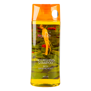tianDe vyživující šampon s kořenem ženšenu 450 ml