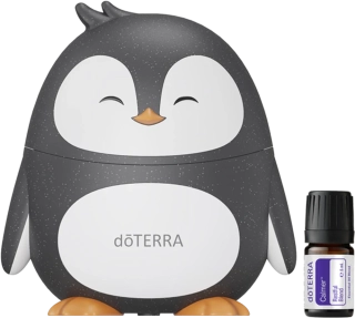 dōTERRA difuzér Tučňák a dōTERRA Calmer 5 ml